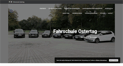 Desktop Screenshot of fahrschule-ostertag.de
